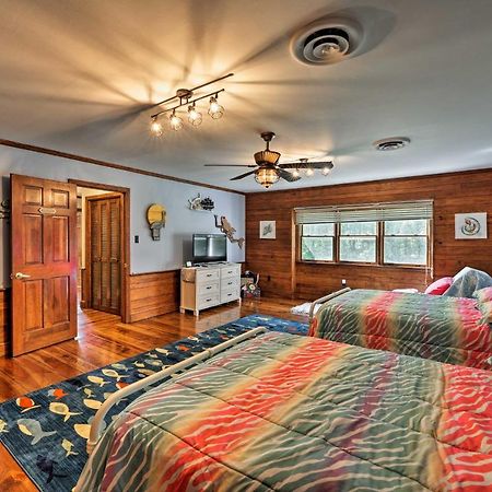Bayfront Blounts Creek Home Private Beach And Dock! Whichard Beach Zewnętrze zdjęcie