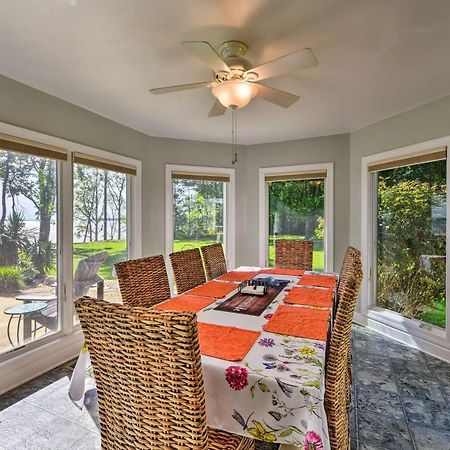 Bayfront Blounts Creek Home Private Beach And Dock! Whichard Beach Zewnętrze zdjęcie