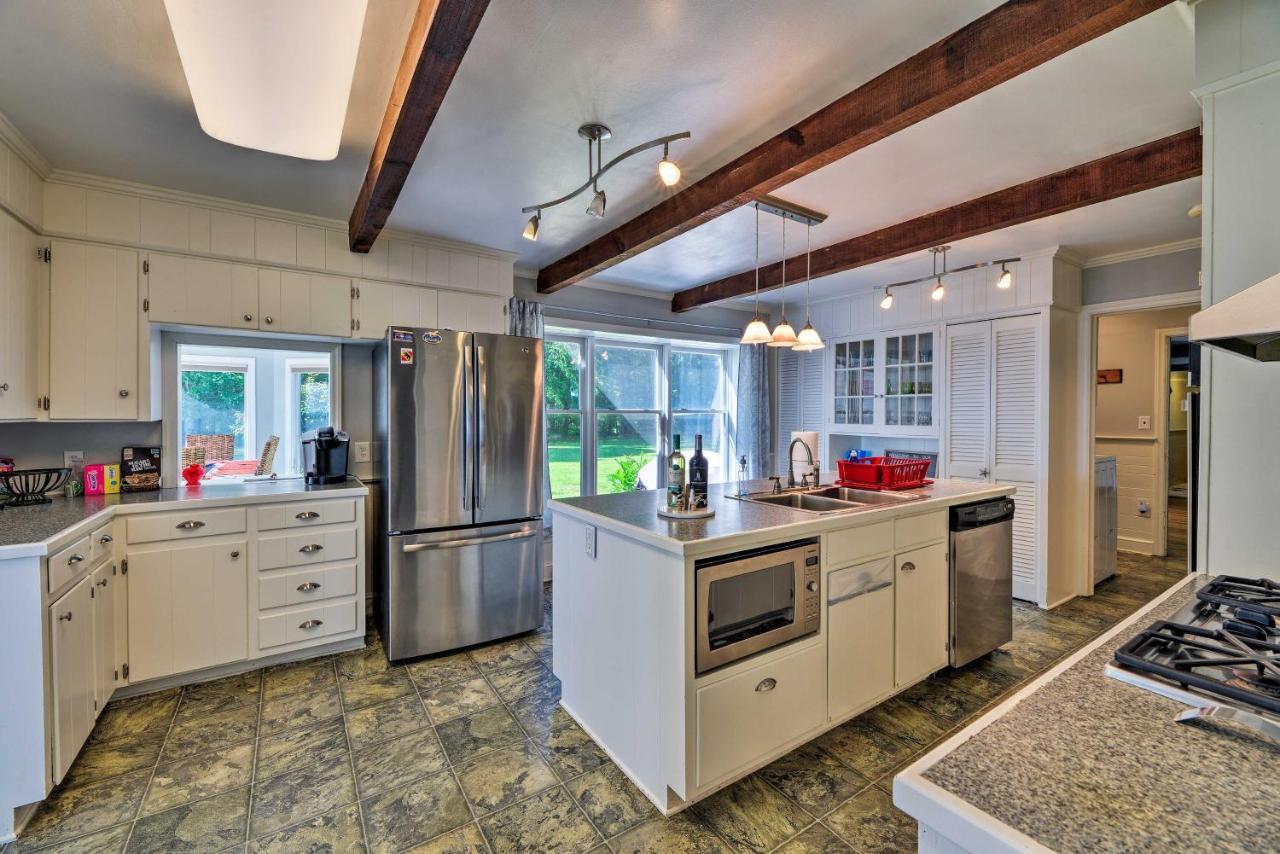 Bayfront Blounts Creek Home Private Beach And Dock! Whichard Beach Zewnętrze zdjęcie