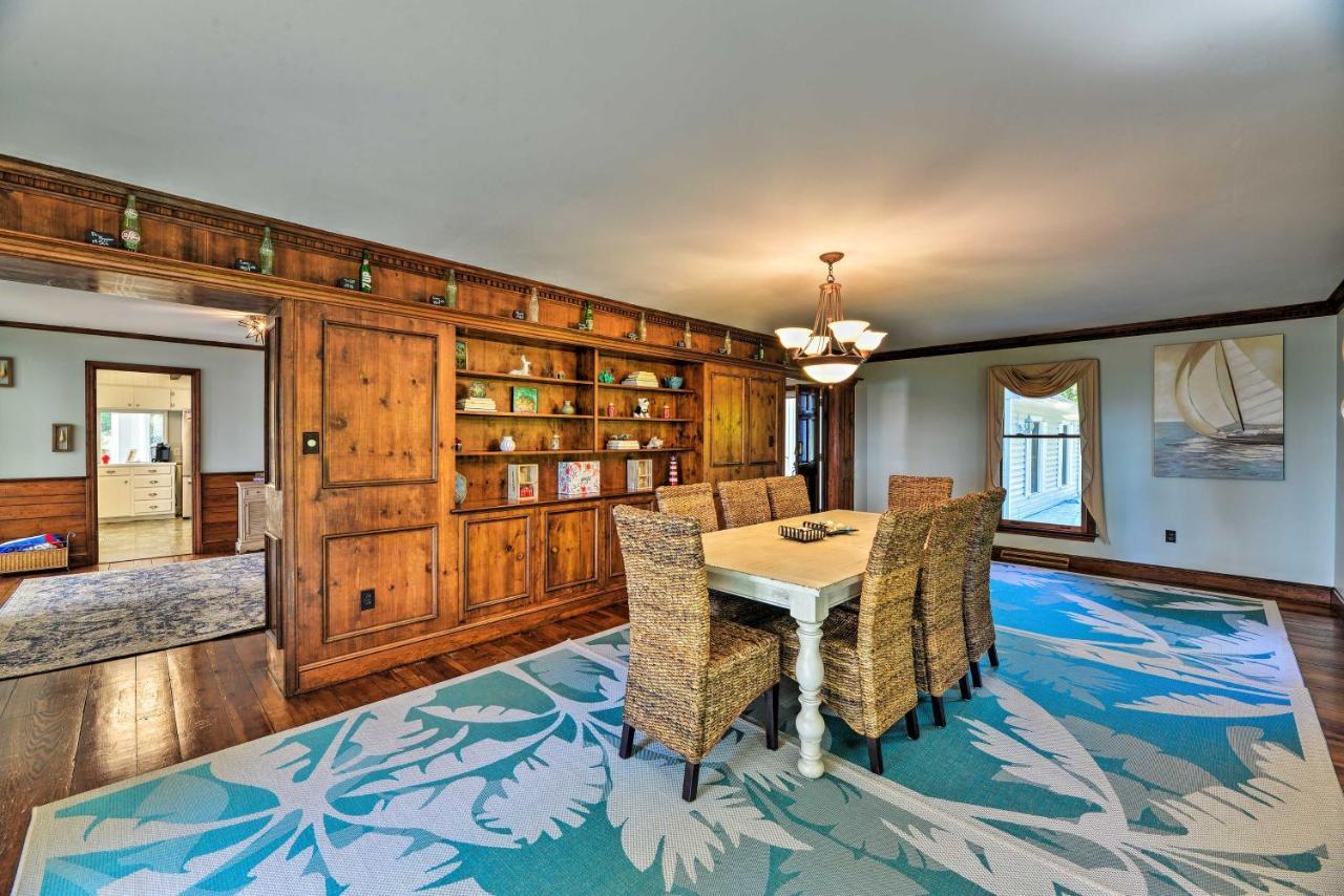 Bayfront Blounts Creek Home Private Beach And Dock! Whichard Beach Zewnętrze zdjęcie