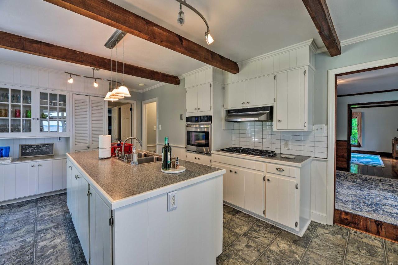 Bayfront Blounts Creek Home Private Beach And Dock! Whichard Beach Zewnętrze zdjęcie