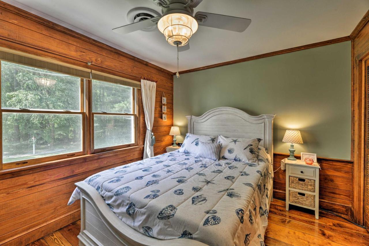 Bayfront Blounts Creek Home Private Beach And Dock! Whichard Beach Zewnętrze zdjęcie